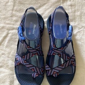 Beach shoes!! Sketchers, rarely used, comfortable & colorful. Size 6